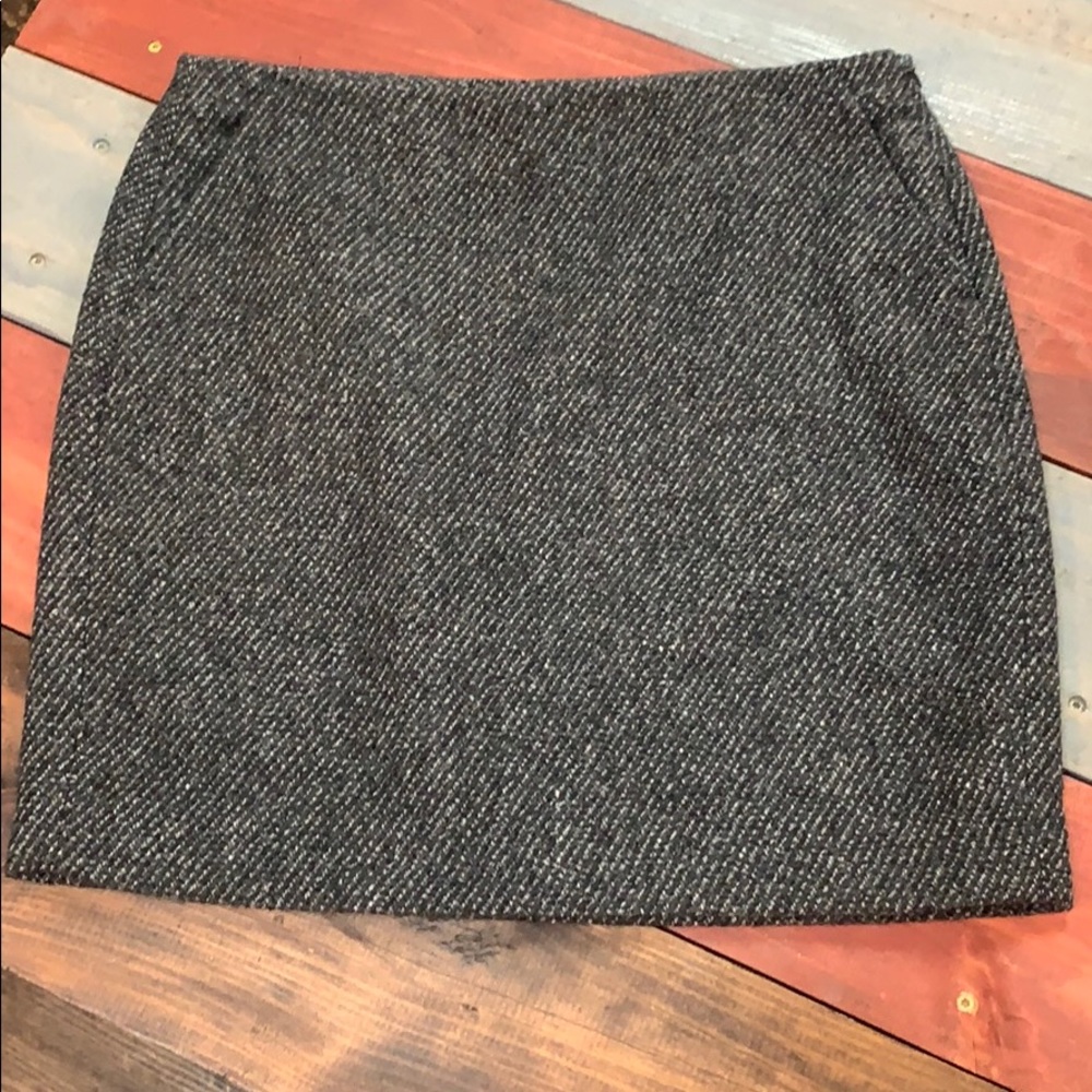 Banana Republic Grey Mini Skirt